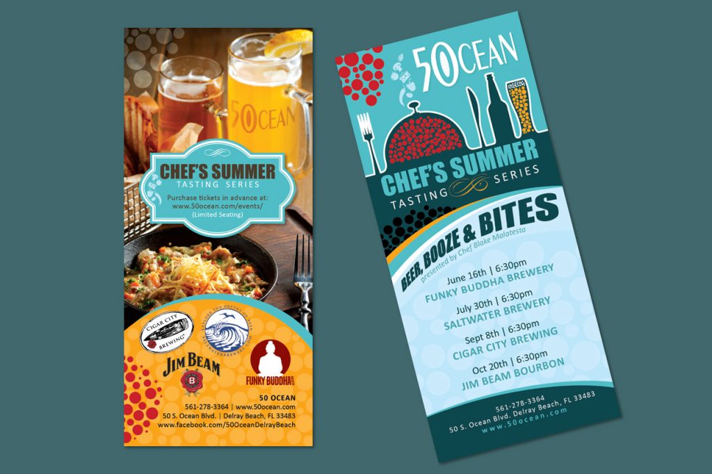 50 Ocean Flyer Graphic Design Printing